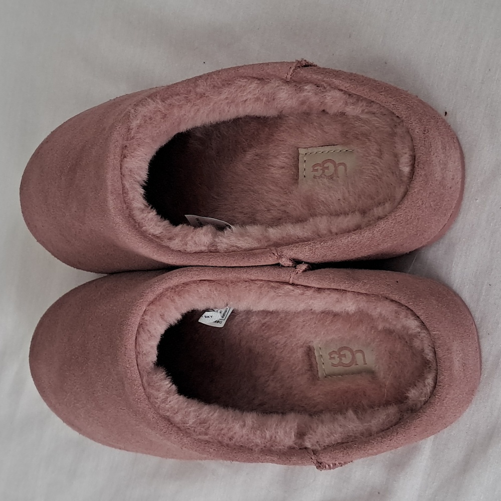 Ugg Elea Suede‎ Slipper. Woman's Size 8. Dusty Rose. - Picture 2 of 12